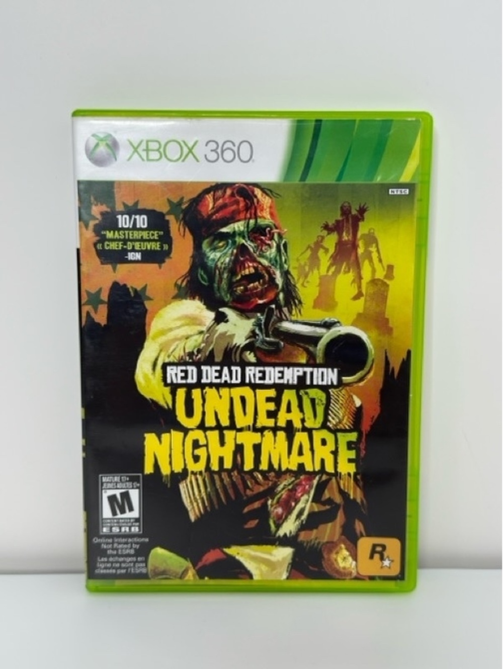 Rockstar Red Dead Redemption Undead Nightmare Xbox 360 Complete Tested